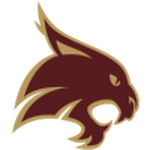 Логотип команды Texas State Bobcats W