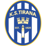 Логотип команды Tirana