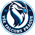 Логотип команды VSE Фалконс Прага Логотип команды VSE Фалконс Прага